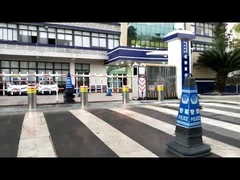 Voertuigtoegangscontrole Hydraulisch Geïntegreerde Intrekbare 304 Wegpaal