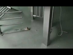 In- en uitstappen Automatische Ronde Pijler Elektronische Voetgangers Draaipoorten Barrière