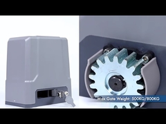 DC24V 500 kg laadvermogen Elektronische eindschakelaar schuifpoortmotor met back-upbatterij