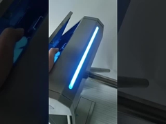 Marqueen van de dynamische LEIDENE lichte Semi Automatische Turnstile van Drop Arm Tripod Solenoïderfid Lezer