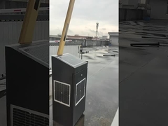 Nieuwe energie DC borstelloze motor Zonnefrequentieconversie Boomslagboom voor parkeerplaats