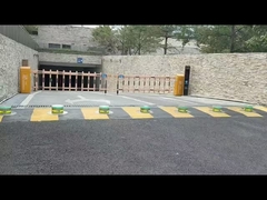 SUS304 roestvrij staal hydraulisch automatisch stijgend bollard met LED