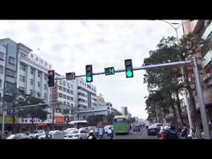 Rood geel groen verkeerslicht met een diameter van 200 mm