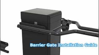 Installatievideo DZ-2307 slagboomarm