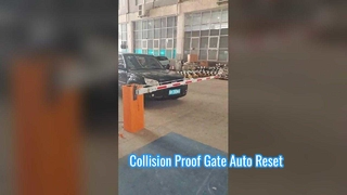 Slagboom anti-botsing automatische reset armbeugel Auto-return wegzwenkbare flens