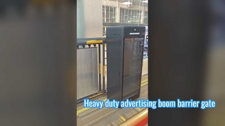 Zware advertentie barrière poort