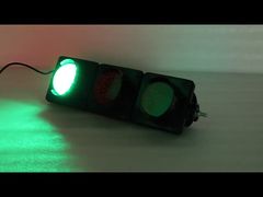 Gekleurde lens 100 mm rood geel groen LED-verkeerslicht