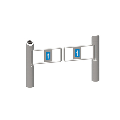 Dry Contact Swing Turnstile Poort Geborsteld roestvrij staal Anti-doorbraak