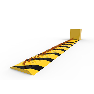 Het Verkeersband Spike Barrier Remote Control van de rijwegveiligheid 3m - 6m Bandmoordenaar
