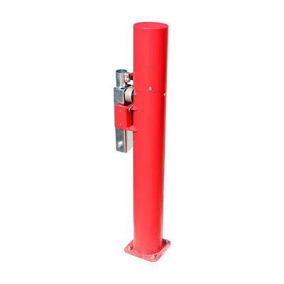 Lichtgewicht 2,5 meter Automatische parkeergrendel Dc12v 24v Ronde paal