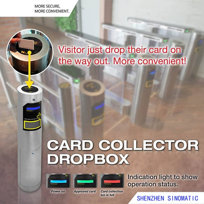 DC12V magnetron Mechanische Dropbox Card Collector Interne Control Interface