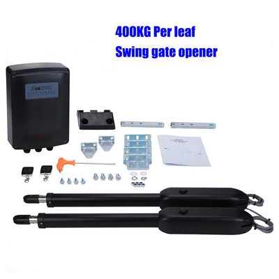 Residential Swing Gate Opener Kit Elektronische deuropener 400kg 880lbs Kracht 62W