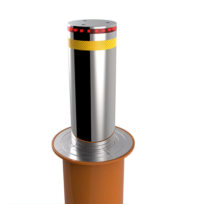 Op maat gemaakte opneembare beveiligingsbollarden 219 mm Diameter 600 mm Hoogte 6 mm Dikte