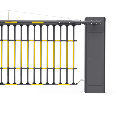 Zware snelheid verstelbare automatische luchtbarrière poort hoge 6 meter schermen arm 250W BLDC motor