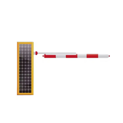 Geïntegreerde zonnepanelen Parkeerterrein Barrier Gates Nieuwe energie oplaadbare batterij Niet-veer mechanisme