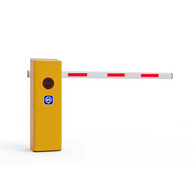 DC24V stroomvoorziening 8m lengte arm boom barrière met LED-licht en veerloos mechanisme