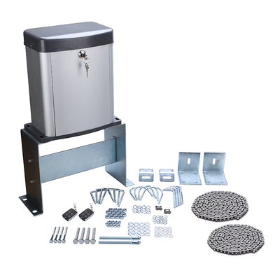 300 kg DC24V tandwielketen aangedreven optionele batterij back-up residentiële schuifpoortopener