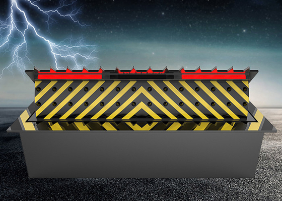 Hydraulische de Wegblocker van de Controleveiligheid Nevel Antiroestverf met LEIDEN Licht