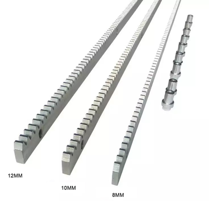 Fabrieksdirect M4 recht gegalvaniseerd metalen staalversnellingsrek voor automatische schuifpoortopener