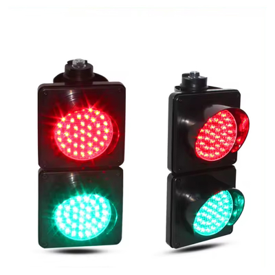 Parkeerplaatsen 4 inch gekleurde lens mini 100mm rood groen kleur LED verkeerslicht
