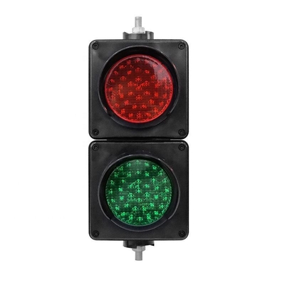 100mm 4-inch Rode en Groene 2-kleuren LED Verkeerslicht voor Stop-en-Ga Dock Laden en Lossen Platform