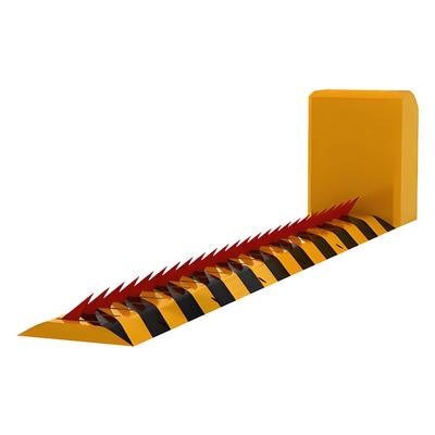 220 V afstandsbediening Hydraulische bandenverwijder met 130 mm bladhoogte en 10 mm bladdikte voor toegangsbeheer voor voertuigen met hoge beveiliging