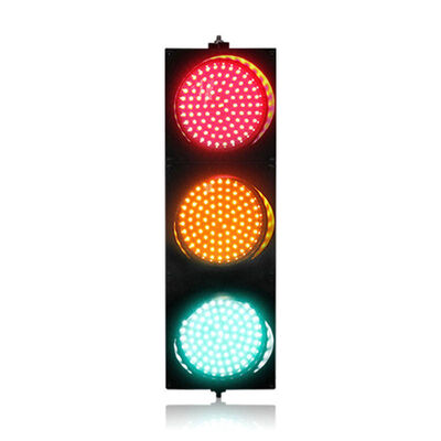 PC-materiaal verkeersveiligheid LED verkeerslicht met 200 mm diameter en 100.000 uur levensduur