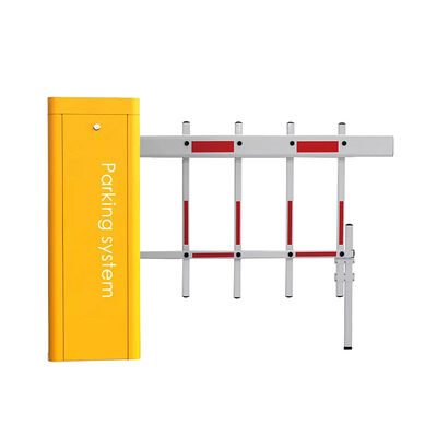 Automatische slagboom met 1,5 mm koudgewalste stalen plaat, DC24V voeding en 160W nominaal vermogen voor parkeersystemen