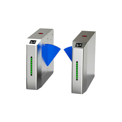 Gezichtsherkenning RFID vingerafdruk flap barrière poort met 30 persoon/minute stroom voor fitnesscentra