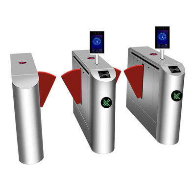 Gezichtsherkenning SUS304 35W Klapdeur Barrier Gate met LED-indicator voor toegangscontrole