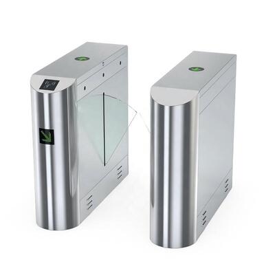 BLDC Motor SS304 Roestvrijstalen IP54 Intrekbare Flap Barrier Gate voor Toegangscontrole