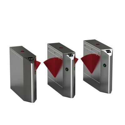 27cm Lengte Volautomatische Flap Barrier Poort met 24VDC Motor en 1 Seconde Snelheid