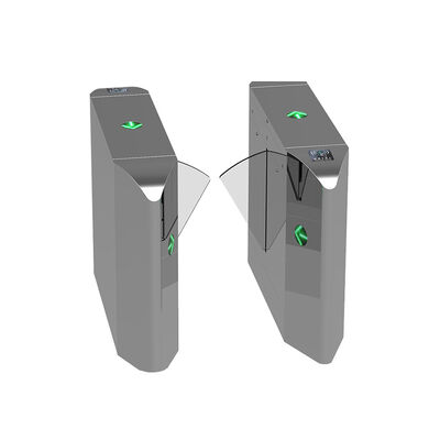 304 roestvrijstalen barrierepoort met een doorstroming van 25-30 personen per minuut en CE-goedkeuring voor veilige toegangscontrole