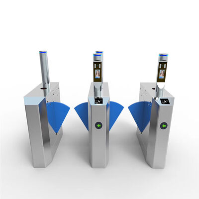 0.2s Intrekbare RS485 SS304 Toegangscontrole Vleugelpoort Flap Barrier Draaikruis