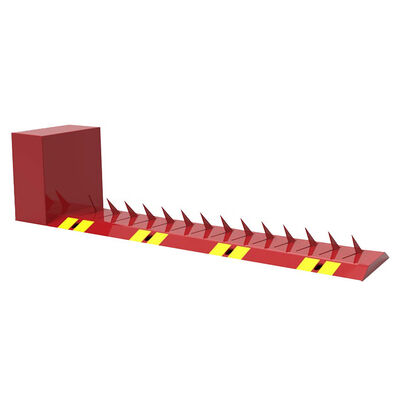 Pneumatische hydraulische tweerichtingsbanddoder met een blaaddikte van 10 mm en een belasting van 40 ton min. voor wegvoertuigcontrole