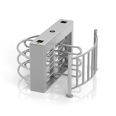 Vingerafdruklezer 304 Roestvrij Staal Bidirectionele Halve Hoogte Draaikruis Taillehoogte Barrière