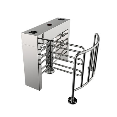 316 Roestvrijstalen Halfhoge Draaikruis met Hydraulische Buffer voor 25 tot 30 Personen/Minuut Flow Control