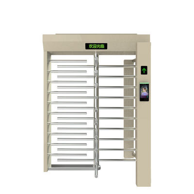 Gemotoriseerde automatische draaibare tourniquet op volledige hoogte Gate Glass Security tourniquets