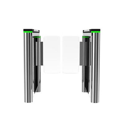 SS304 Acryl 900 mm breed voetgangerspoort met gezichtsherkenning en BLDC-motor