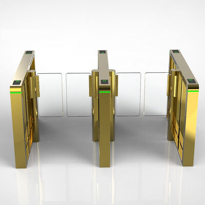 Rfid Aangemaakte de Poortturnstile die van de Glassnelheid snel 900mm breedte overgaan