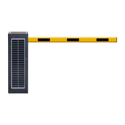 Hoogsnelheid 118W zonnepaneel boom barrière poort met IP54 bescherming en 24V DC borstelloze motor