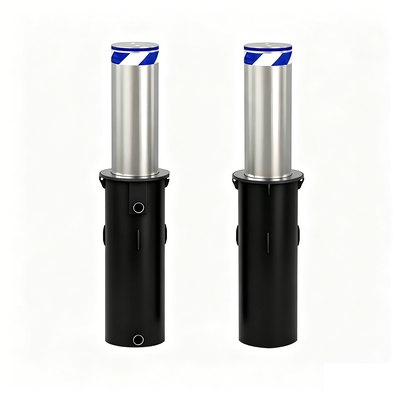 Volledig automatische hydraulische stijgende bollard met IP68 waterdicht 600 mm hoogte en 30-ton slagweerstand