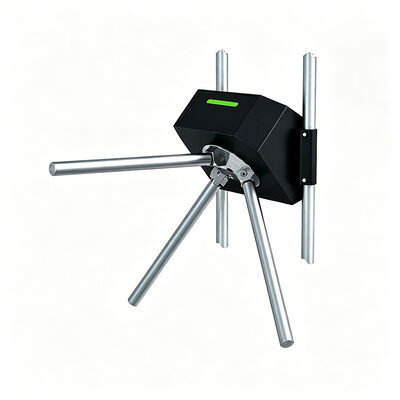 24V DC Power Slim Smart Tripod Draaibaar met 304 roestvrij staal en 550mm doorgang breedte voor openbaar vervoer