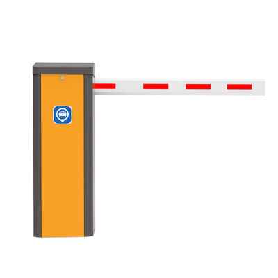 Vaste snelheid DC borstelloze motor automatische boom barrière poort met 3-6M boom lengte voor parkeerplaatsen