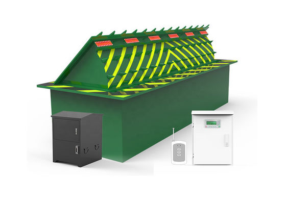 Anti-terroristische hydraulische wegblokker met 3,7 kW vermogen 80 ton laadvermogen en 500 mm hefhoogte voor hoge veiligheid