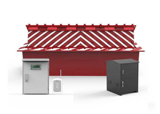 3.7KW Hydraulische wegblokker met A3 staal behuizing voor 80 ton voertuig controle barrière