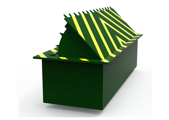 80 ton Belasting 380V Stroomvoorziening Reflectieve verf Hydraulische wegblokker Verkeersbeheersbarrière