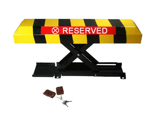 2mm koudgewalst staal DC12V motor automatische parkeerbeugel met 305mm hefhoogte voor veilige parkeerplaats