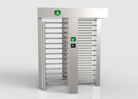 90 graden draaiende bidirectionele full-height tourniquet met biometrische vingerafdruk RFID-kaartlezer en SS304-frame
