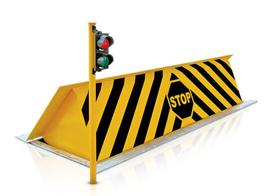 Anti-terroristische hydraulische wegblokker met een draagcapaciteit van 80 ton, snelheidsverstelbare en A3-staalconstructie